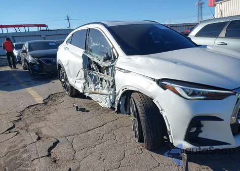 2023 Infiniti Qx55 Sensory Awd z USA, uszkodzony, nr VIN 3PCAJ5LR7PF112475